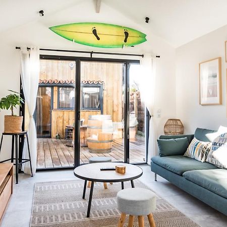 Frenchyhomes☆Bassin Surf☆La Hume☆6 Pers กูฌ็อง-เมสทราส ภายนอก รูปภาพ