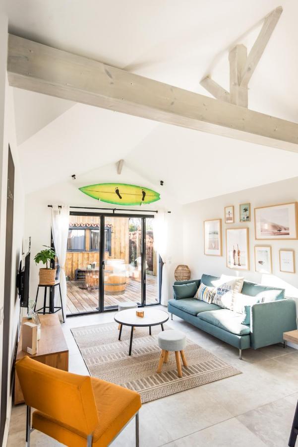 Frenchyhomes☆Bassin Surf☆La Hume☆6 Pers กูฌ็อง-เมสทราส ภายนอก รูปภาพ