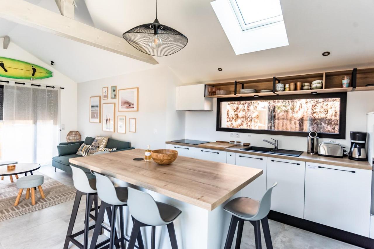 Frenchyhomes☆Bassin Surf☆La Hume☆6 Pers กูฌ็อง-เมสทราส ภายนอก รูปภาพ